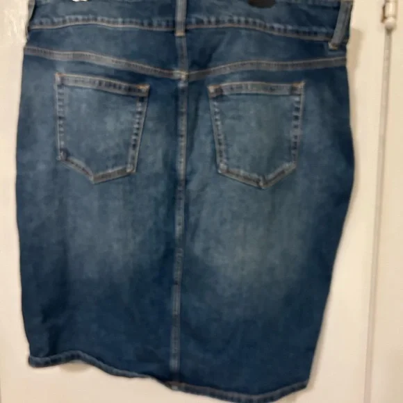 Torrid Blue Denim Pencil Skirt - Picture 6 of 6